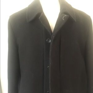 Black Banana Republic trench coat, 48” long
